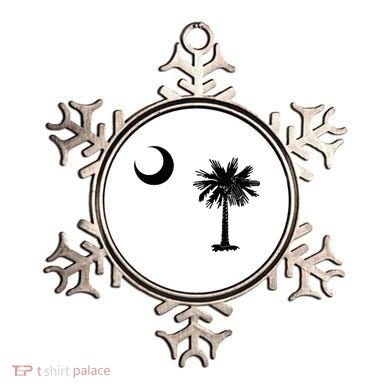 South Carolina State Flag Palmetto Moon SC Pride Ornament