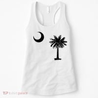 South Carolina State Flag Palmetto Moon SC Pride Women's Tank Top thumb 0