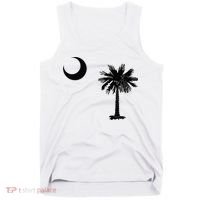 South Carolina State Flag Palmetto Moon SC Pride Tank Top thumb 0
