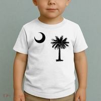 South Carolina State Flag Palmetto Moon SC Pride Toddler T-Shirt thumb 2