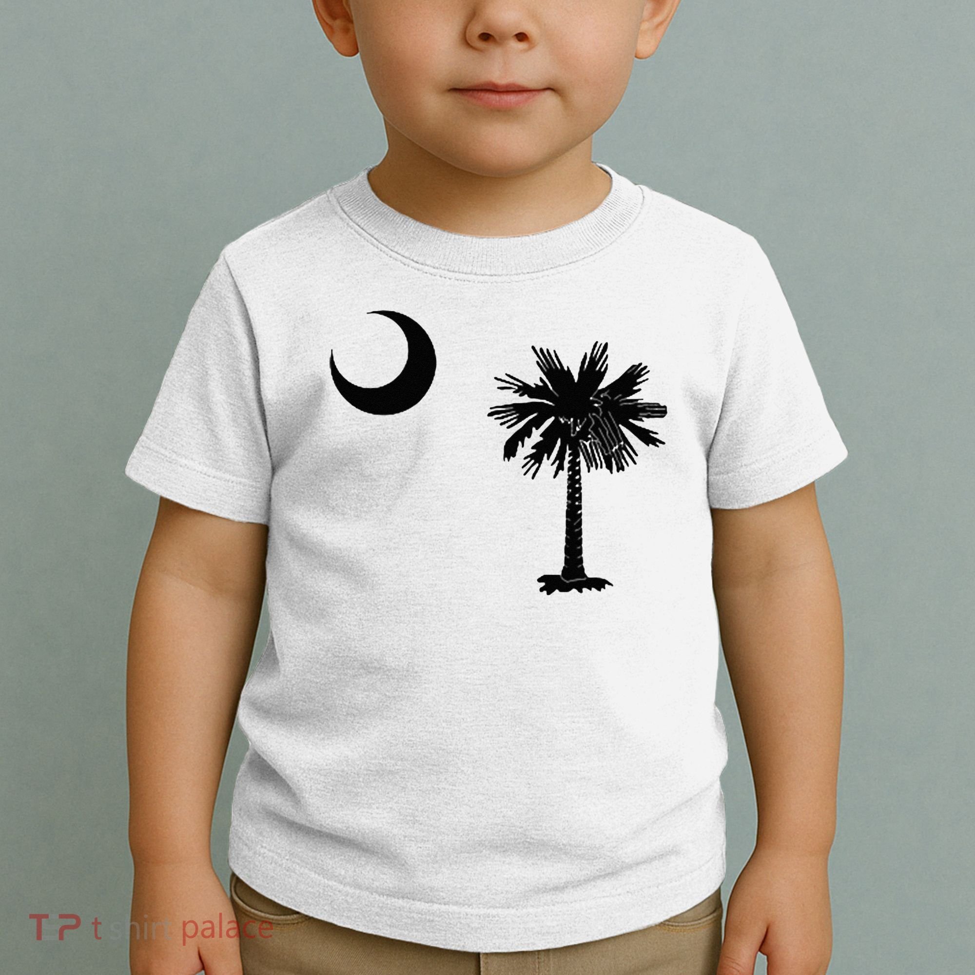 South Carolina State Flag Palmetto Moon SC Pride Toddler T-Shirt