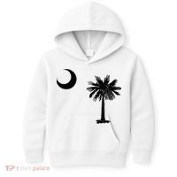 South Carolina State Flag Palmetto Moon SC Pride Kids Hoodie thumb 0
