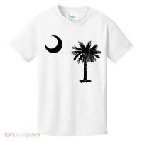 South Carolina State Flag Palmetto Moon SC Pride Kids T-Shirt thumb 0