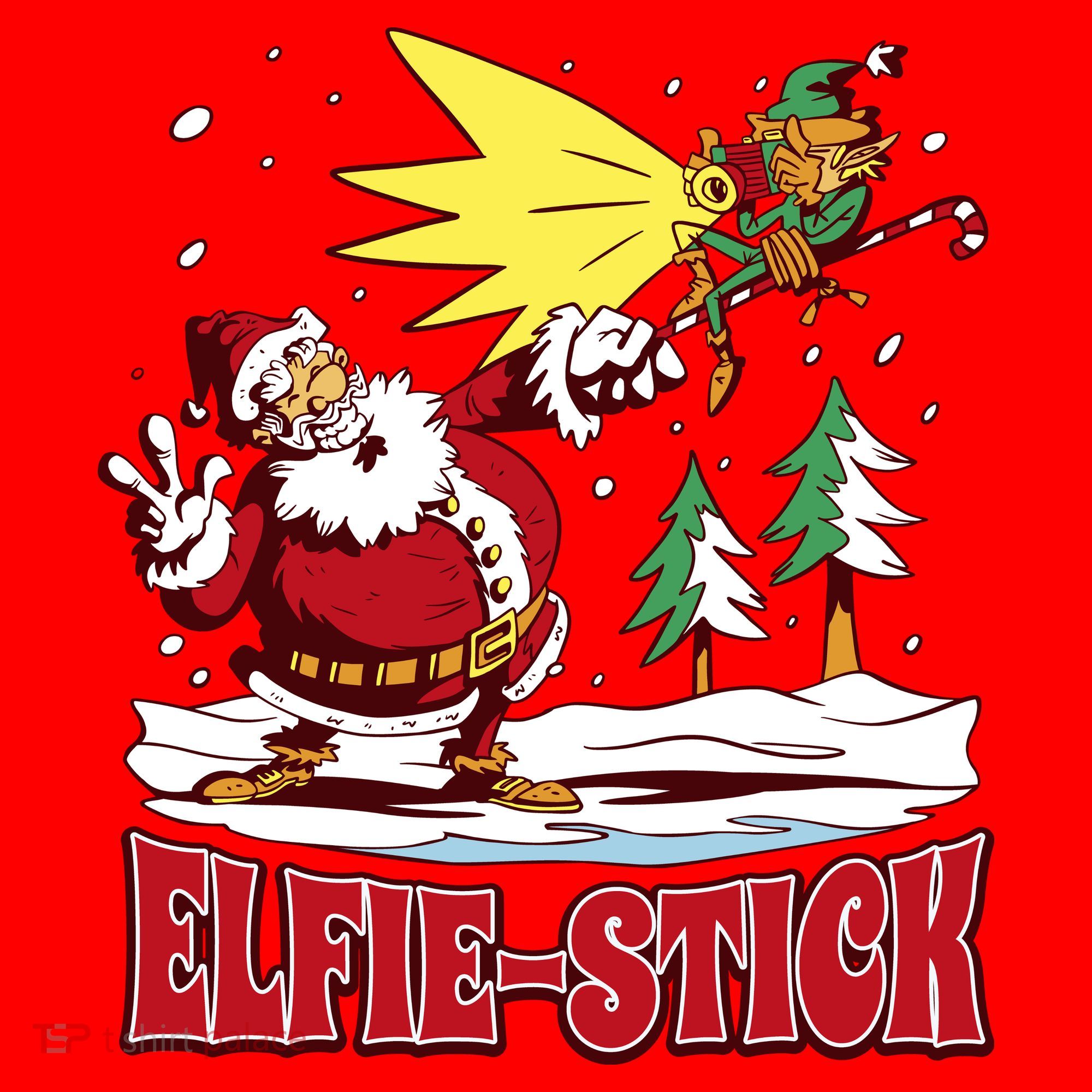 Santa Claus Selfie Funny Elf Christmas Santa Hat