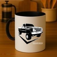 Squarebody Classic Square Body Truck Funny Gift Coffee Mug thumb 4