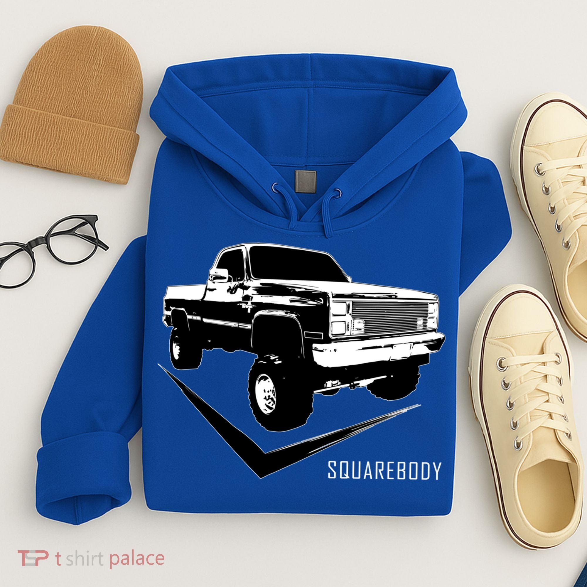 Squarebody Classic Square Body Truck Funny Gift Hoodie