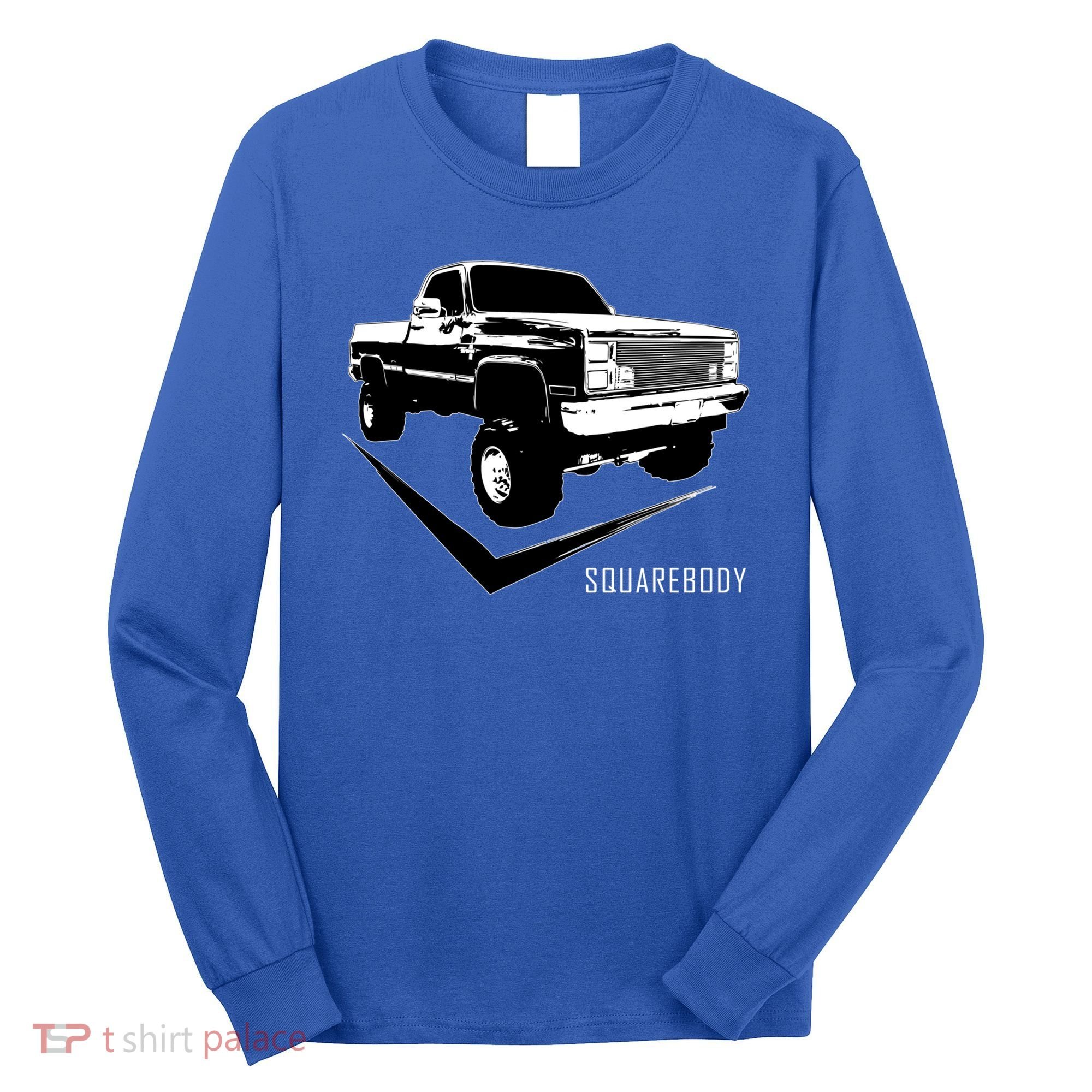 Squarebody Classic Square Body Truck Funny Gift Long Sleeve Shirt