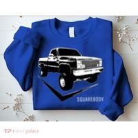 Squarebody Classic Square Body Truck Funny Gift Sweatshirt thumb 2