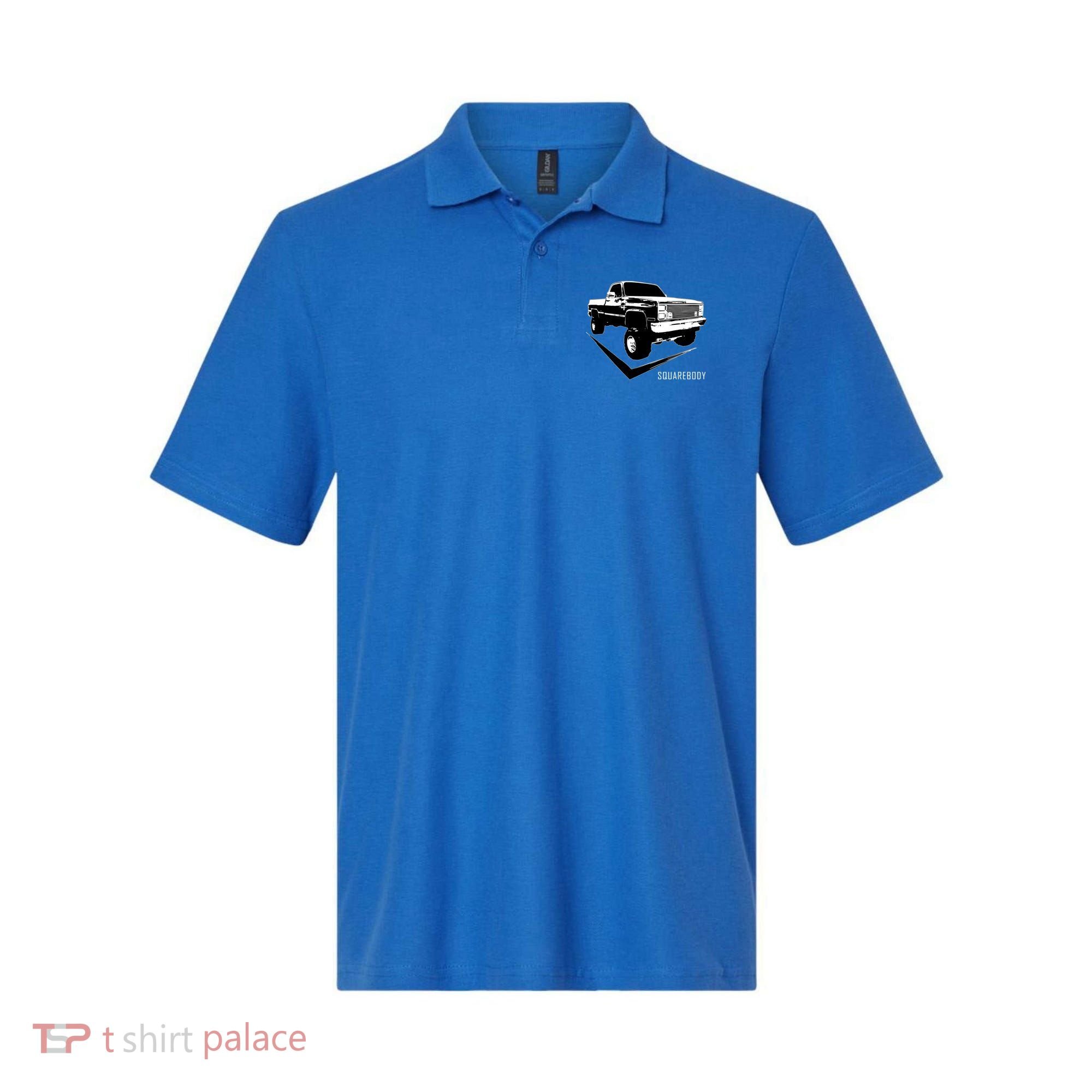 Squarebody Classic Square Body Truck Funny Gift Polo