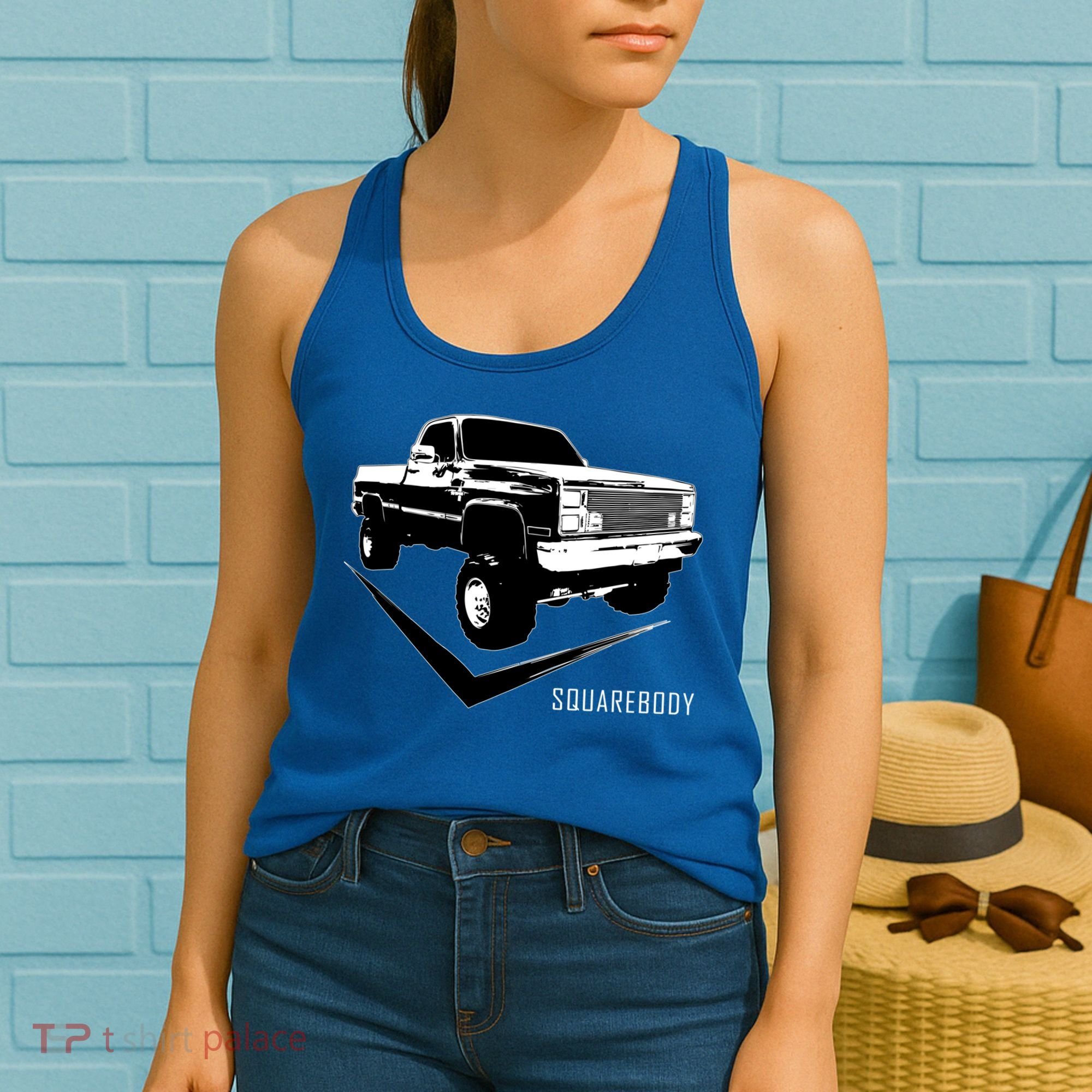Squarebody Classic Square Body Truck Funny Gift Women's Tank Top