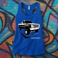 Squarebody Classic Square Body Truck Funny Gift Women's Tank Top thumb 3
