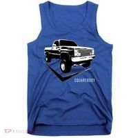 Squarebody Classic Square Body Truck Funny Gift Tank Top thumb 0