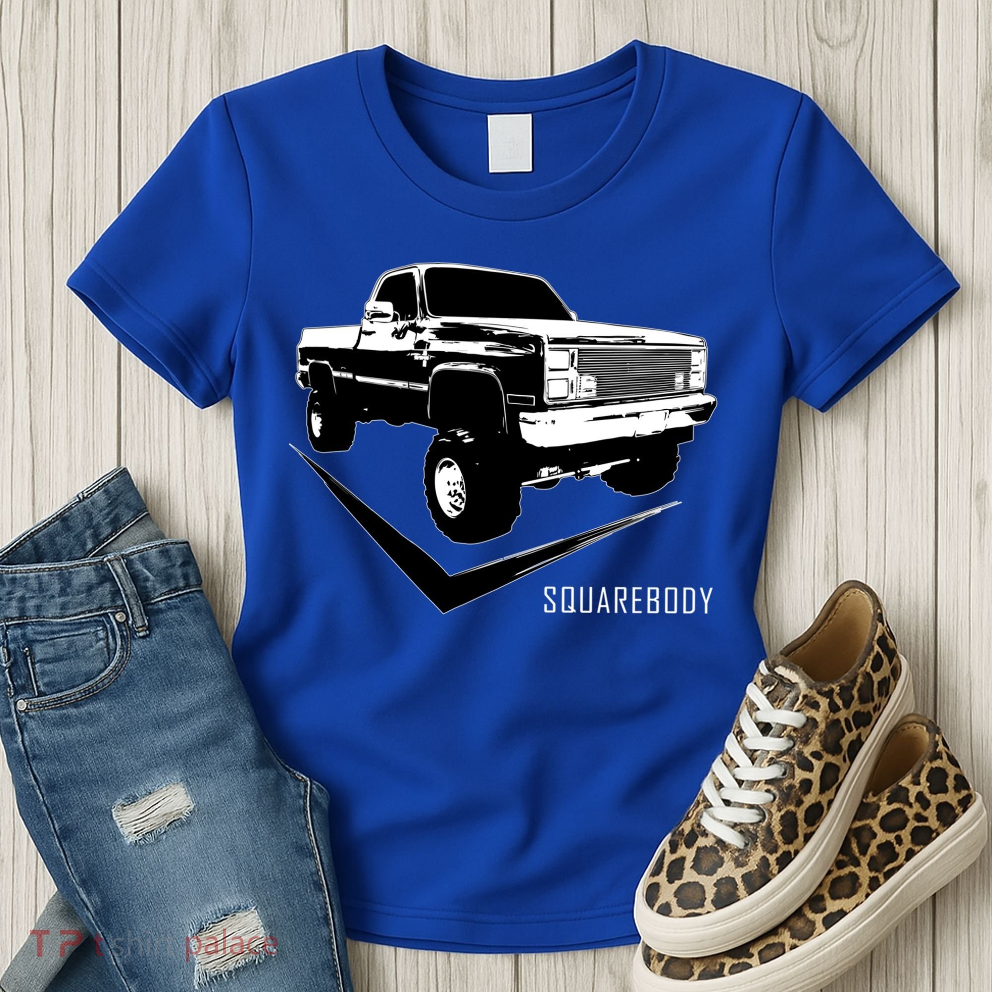 Squarebody Classic Square Body Truck Funny Gift Women's T-Shirt