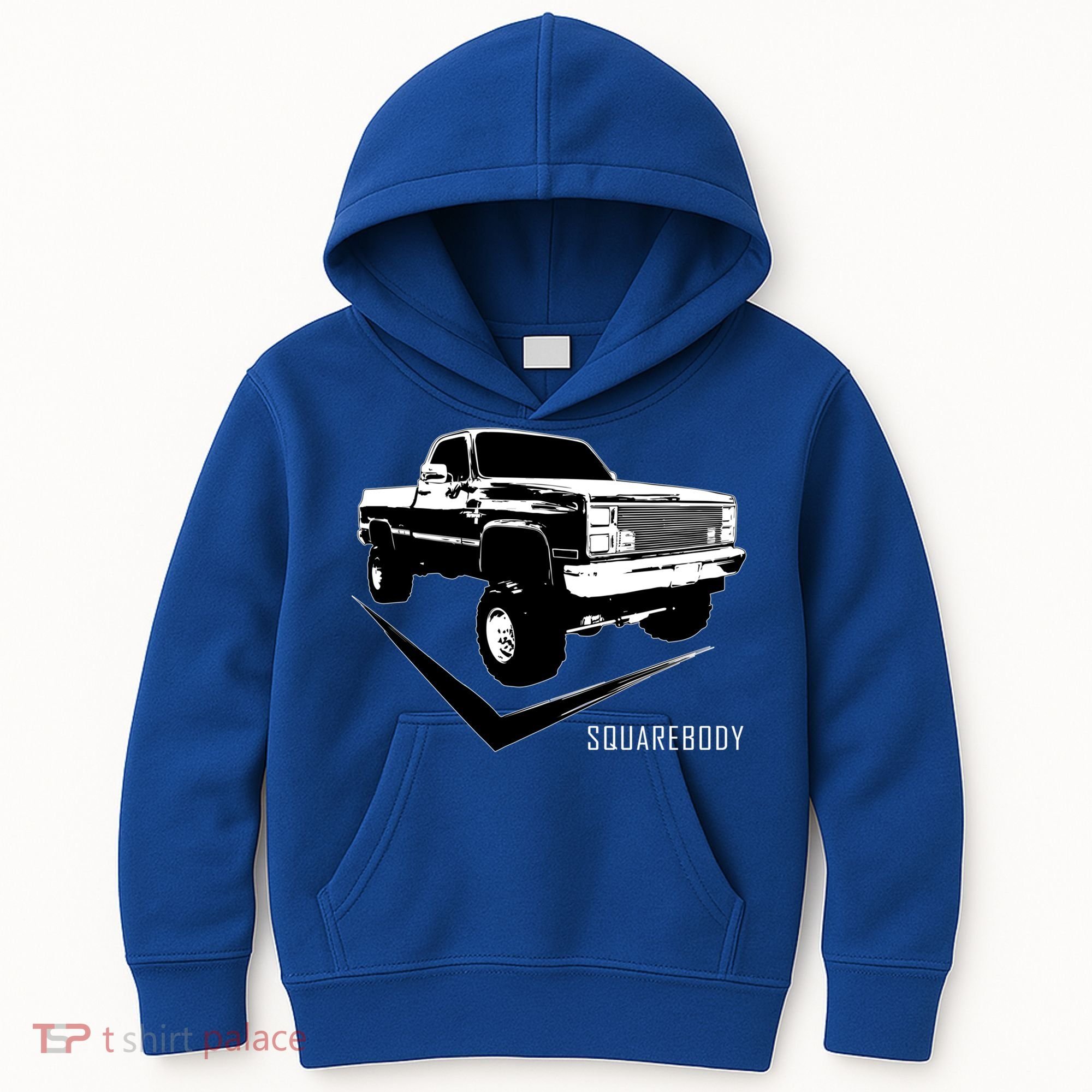 Squarebody Classic Square Body Truck Funny Gift Kids Hoodie