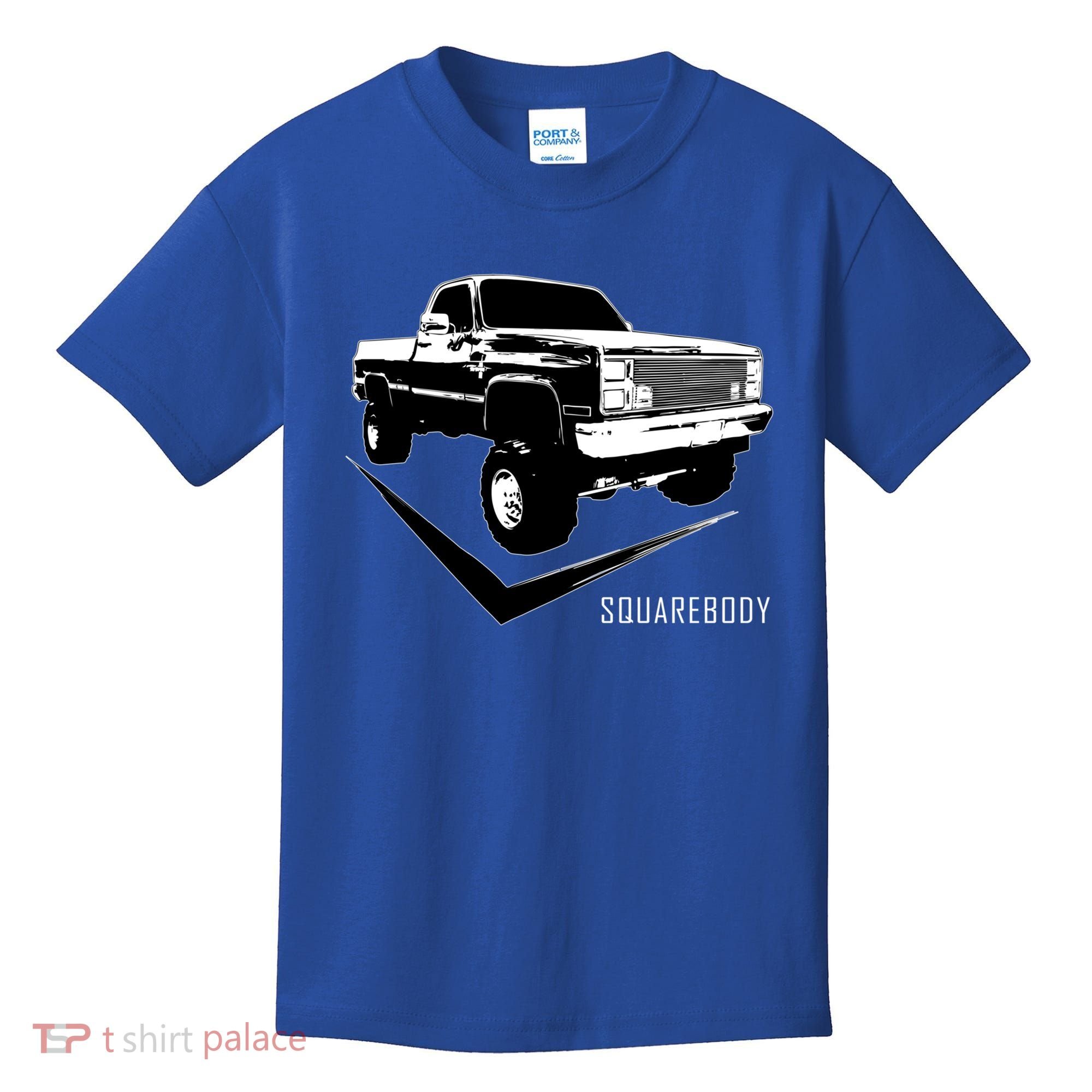 Squarebody Classic Square Body Truck Funny Gift Kids T-Shirt