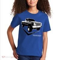 Squarebody Classic Square Body Truck Funny Gift Kids T-Shirt thumb 2