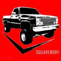 Squarebody Classic Square Body Truck Funny Gift Santa Hat thumb 1