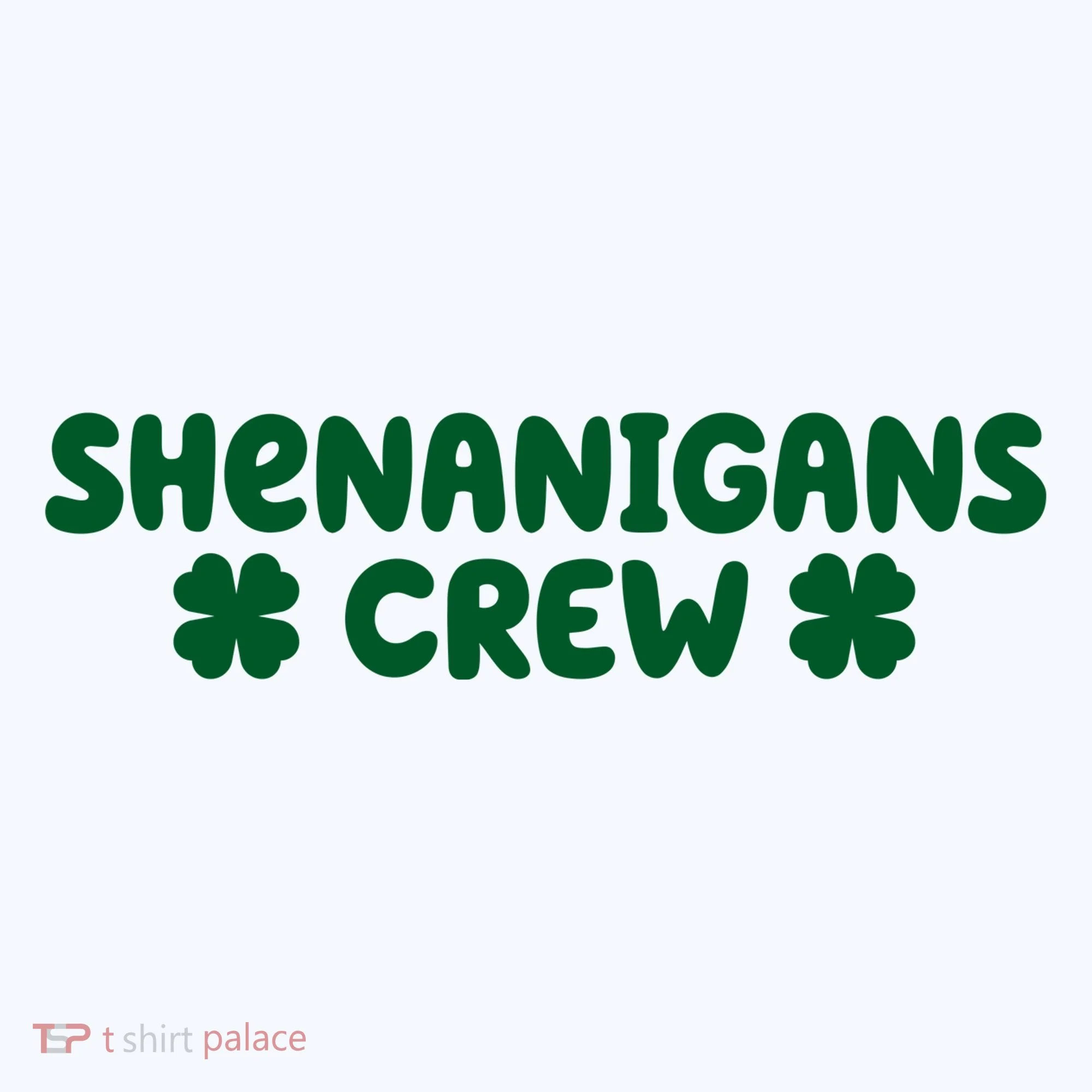 Shenanigans Crew St Patricks Day Doggie Tank