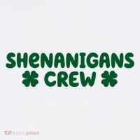 Shenanigans Crew St Patricks Day Button thumb 1