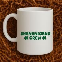 Shenanigans Crew St Patricks Day Coffee Mug thumb 2