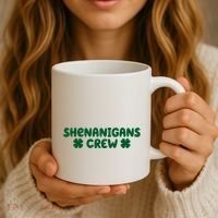 Shenanigans Crew St Patricks Day Coffee Mug thumb 3