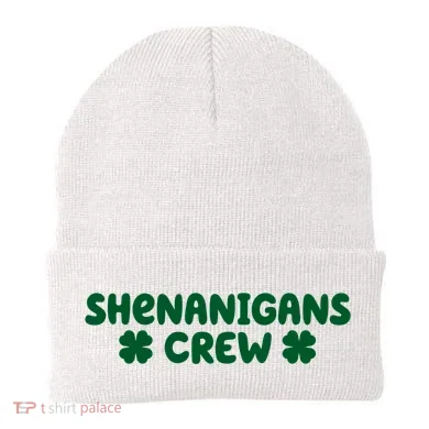 Shenanigans Crew St Patricks Day Beanie