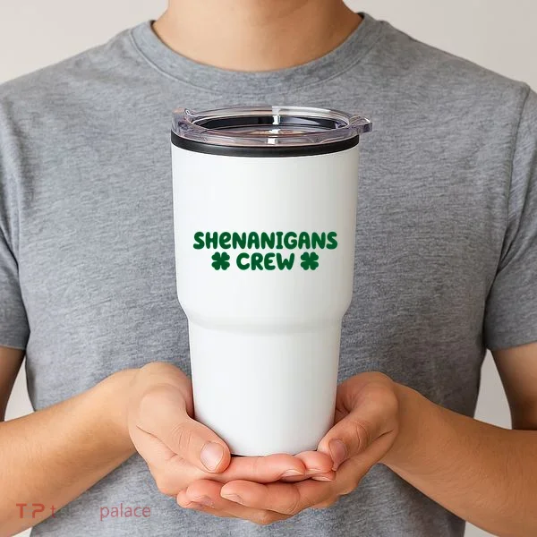 Shenanigans Crew St Patricks Day Tumbler
