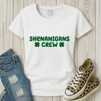 Shenanigans Crew St Patricks Day Women's T-Shirt thumb 3