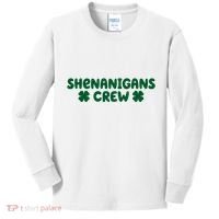 Shenanigans Crew St Patricks Day Kids Long Sleeve Shirt thumb 0