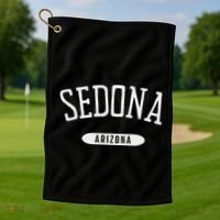 Sedona Classic Style Sedona Arizona Az Golf Towel thumb 1