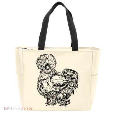 Silkie Chicken Tote Bag