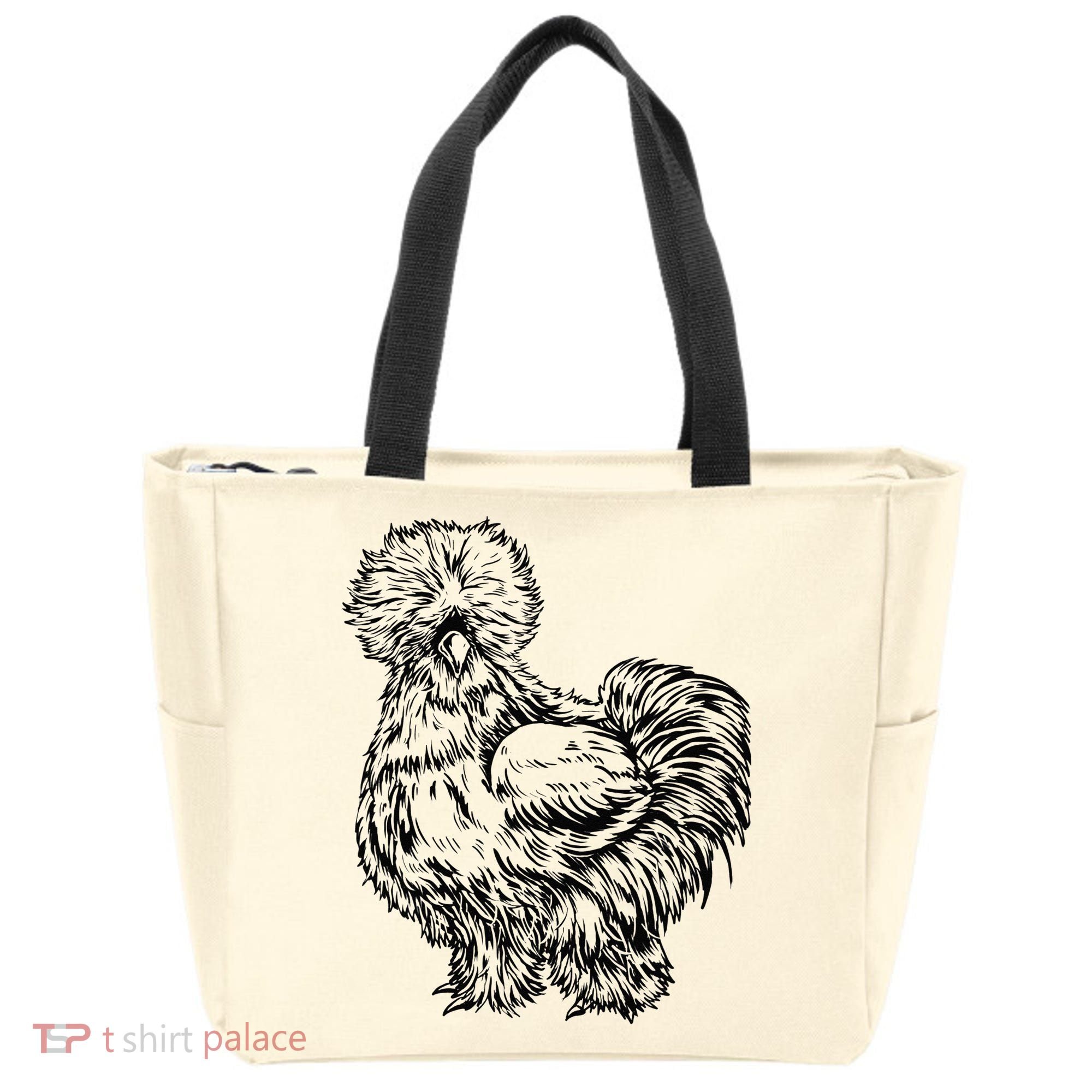 Silkie Chicken Tote Bag