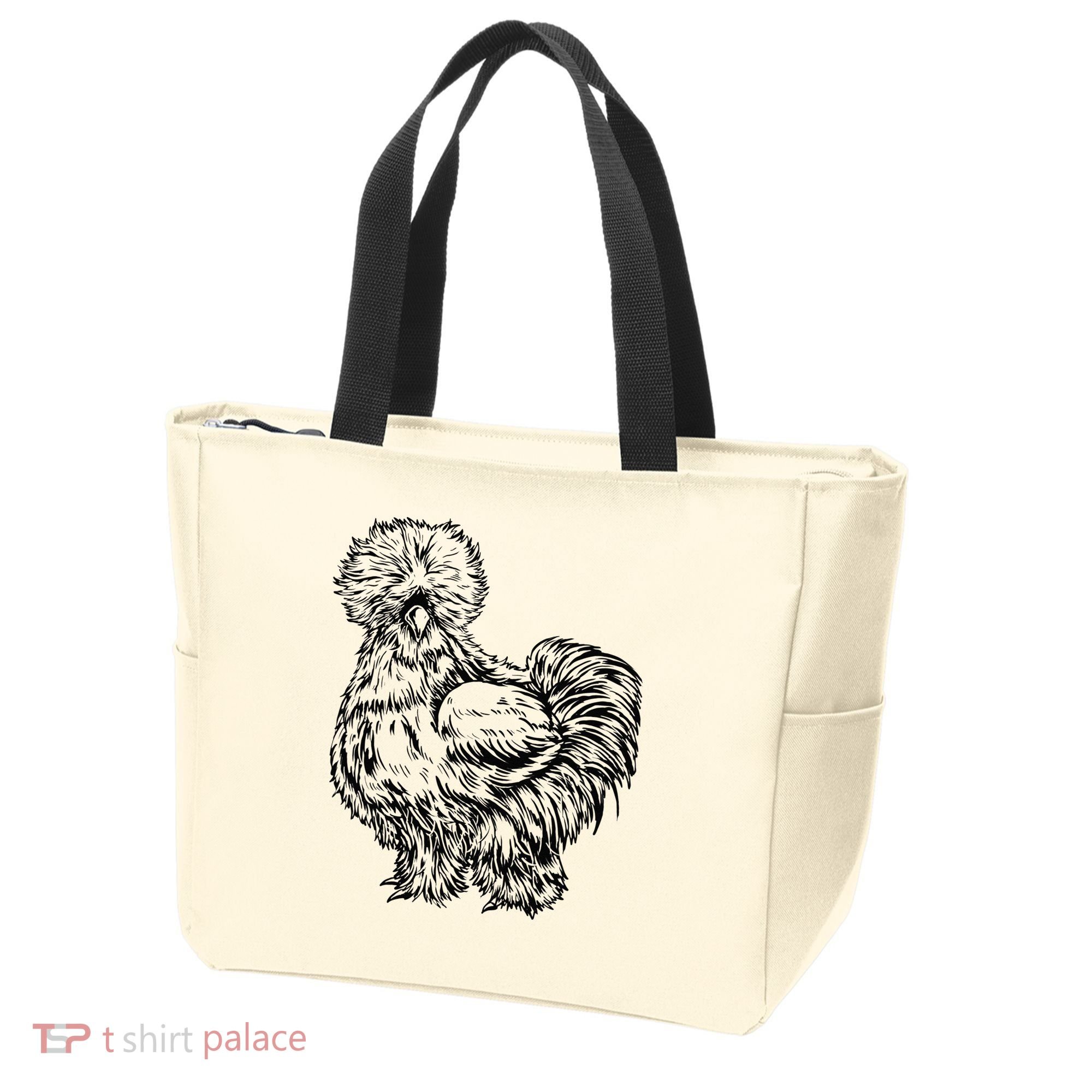 Silkie Chicken Tote Bag