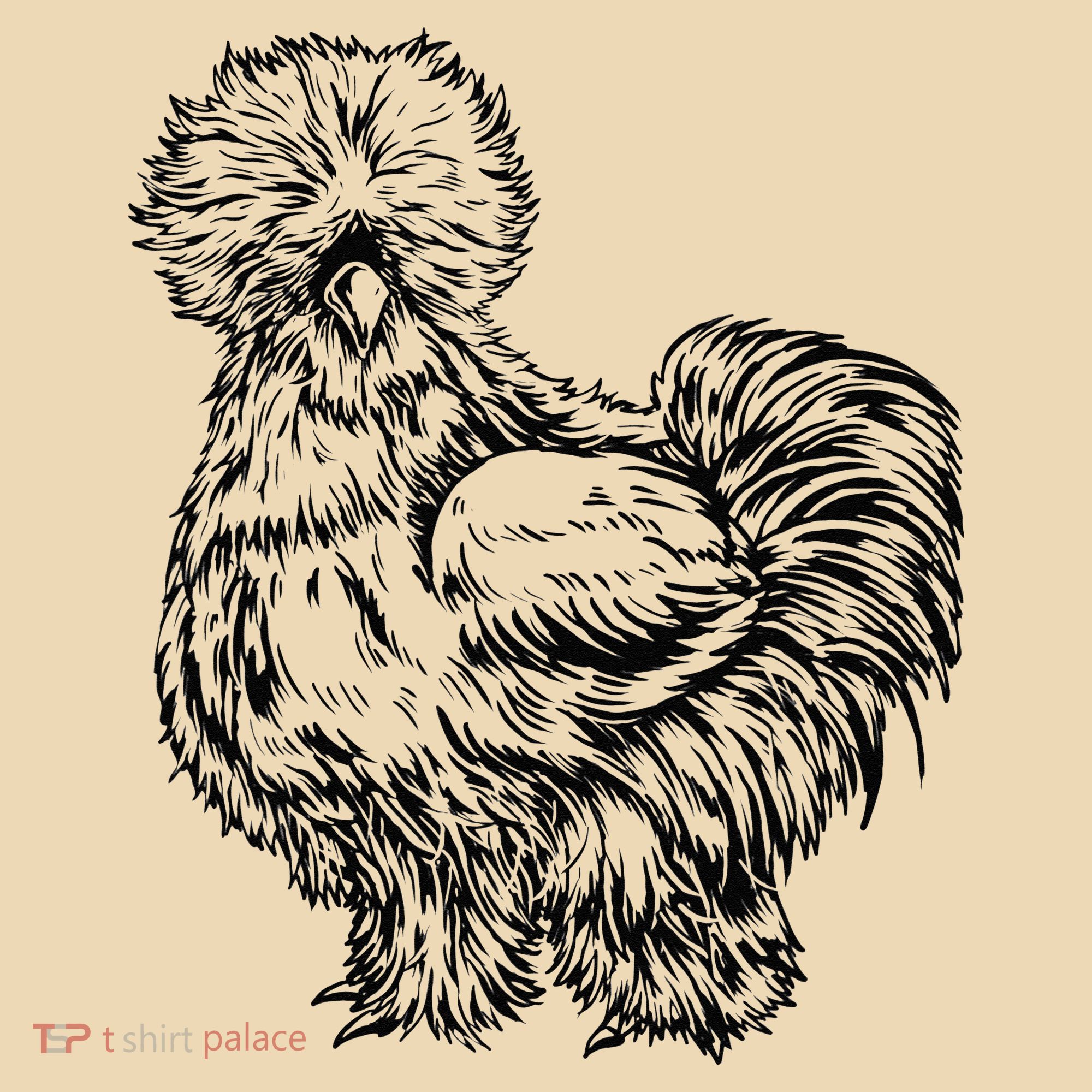 Silkie Chicken Tote Bag