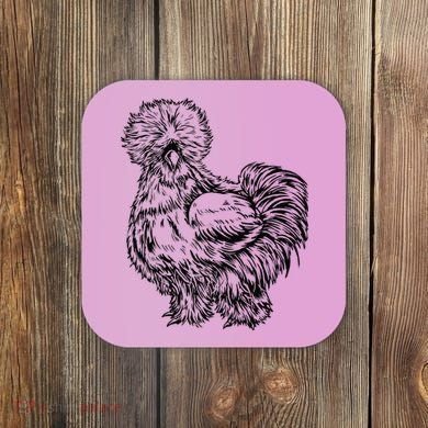 Silkie Chicken Coaster