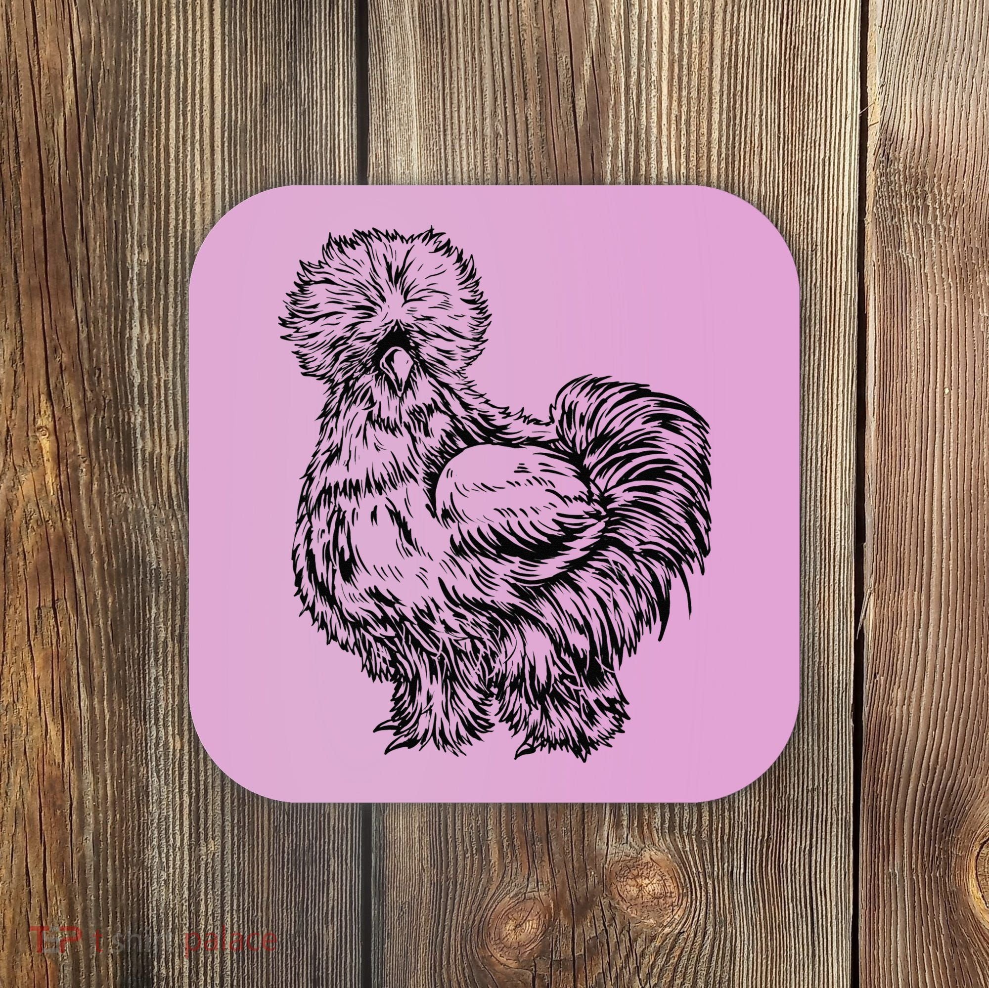 Silkie Chicken Coaster