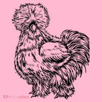 Silkie Chicken Coaster thumb 2