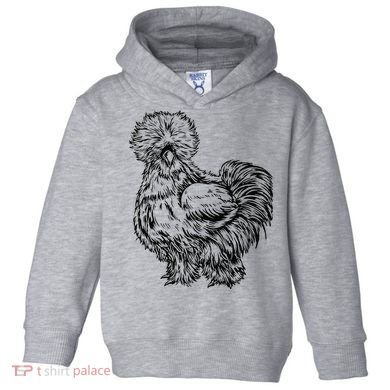 Silkie Chicken Toddler Hoodie