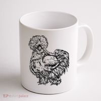 Silkie Chicken Coffee Mug thumb 1