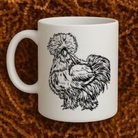 Silkie Chicken Coffee Mug thumb 2