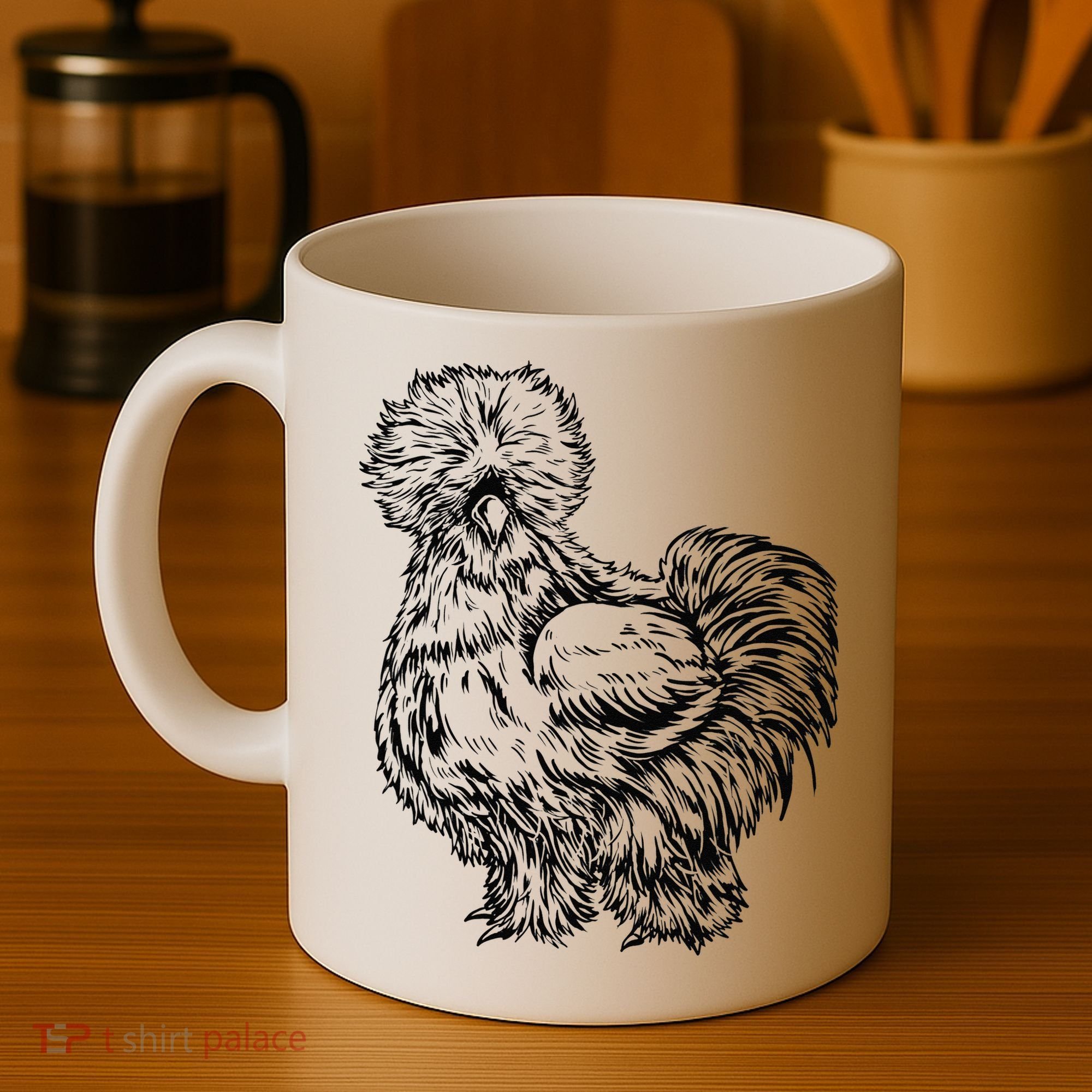 Silkie Chicken Coffee Mug