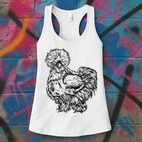 Silkie Chicken Women's Tank Top thumb 3