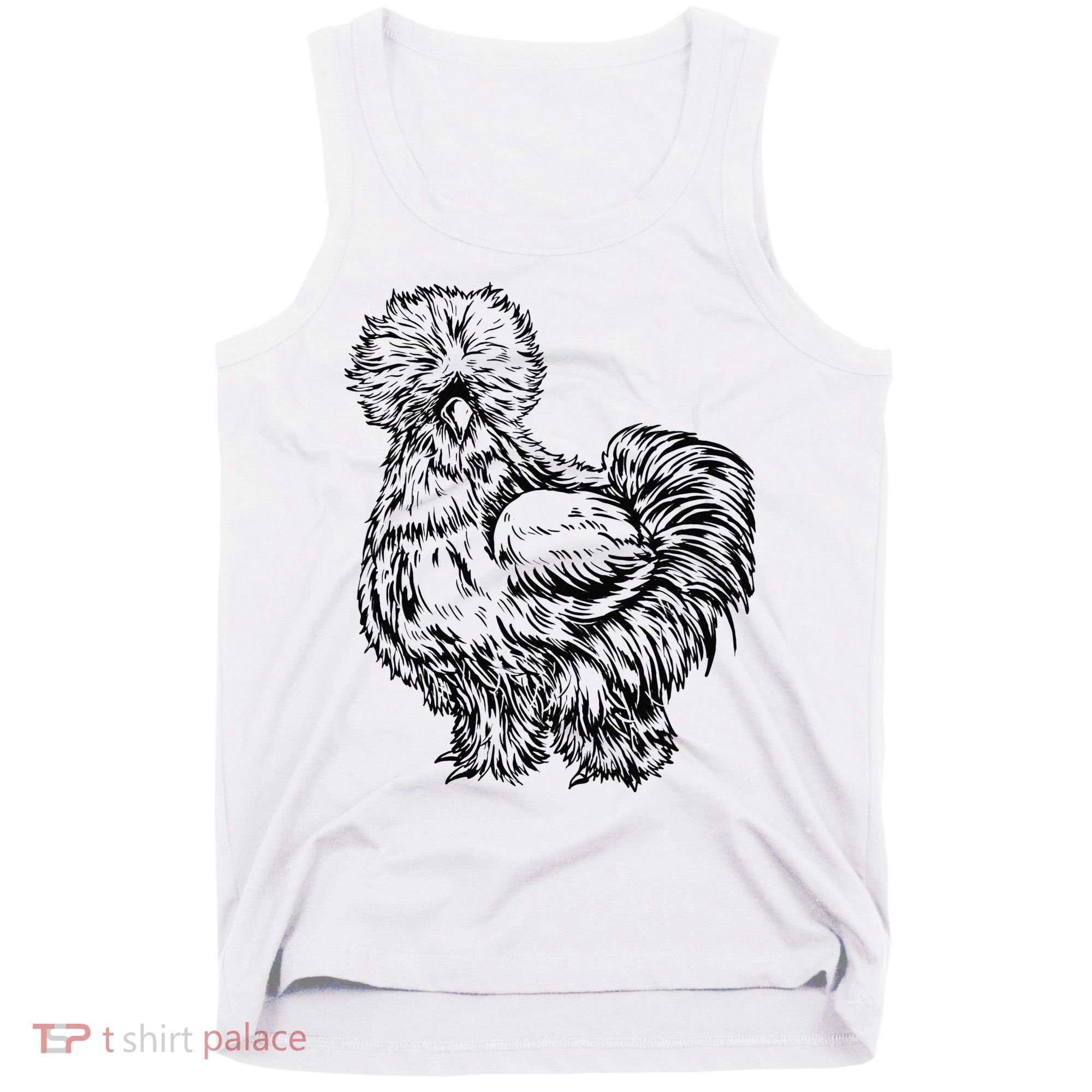 Silkie Chicken Tank Top