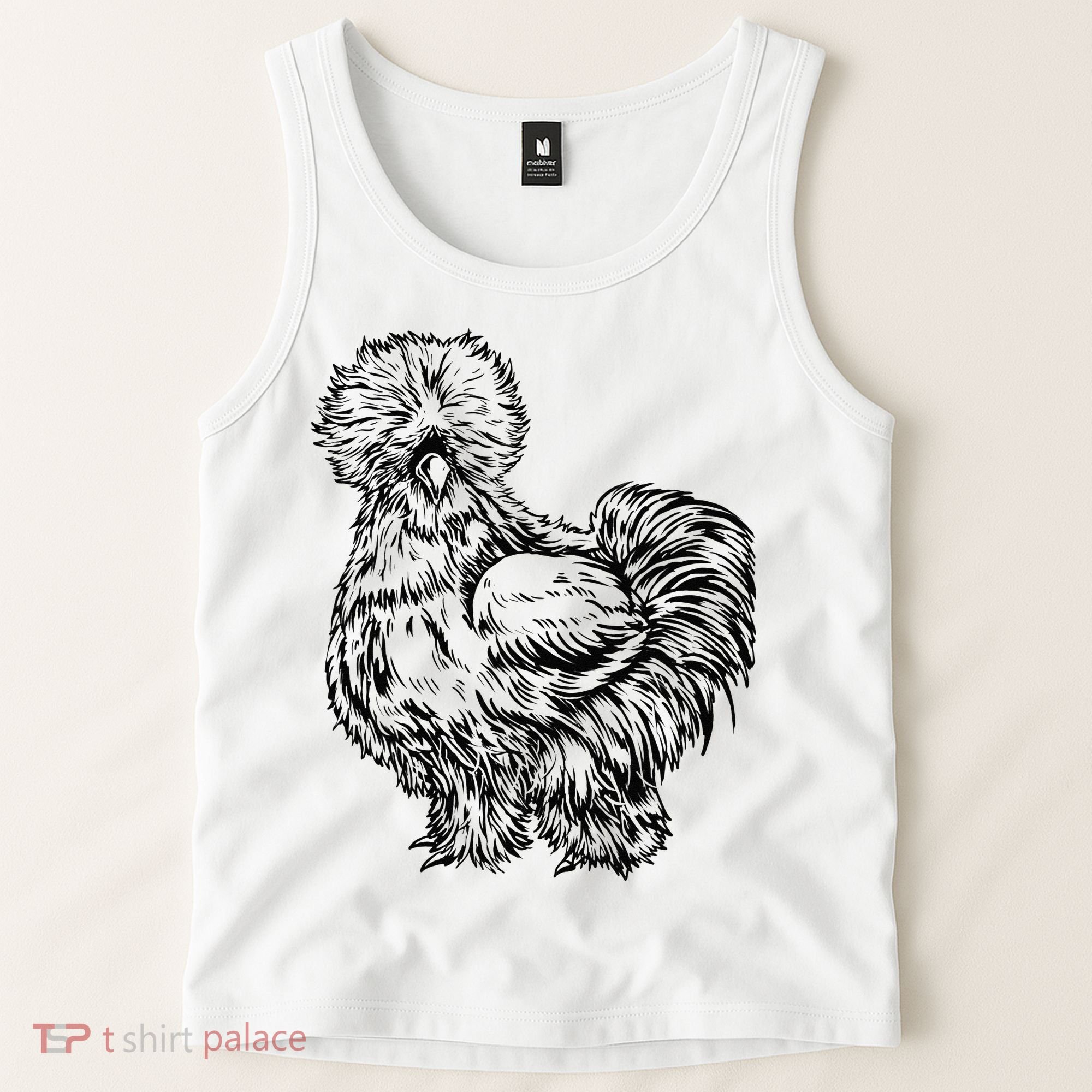 Silkie Chicken Tank Top
