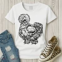 Silkie Chicken Women's T-Shirt thumb 3