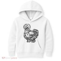 Silkie Chicken Kids Hoodie thumb 0