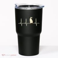 Siamese Cat Siamese Cat Heartbeat Tumbler thumb 0