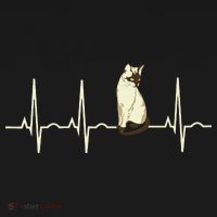 Siamese Cat Siamese Cat Heartbeat Ornament thumb 1