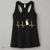 Siamese Cat Siamese Cat Heartbeat Women's Tank Top thumb 3