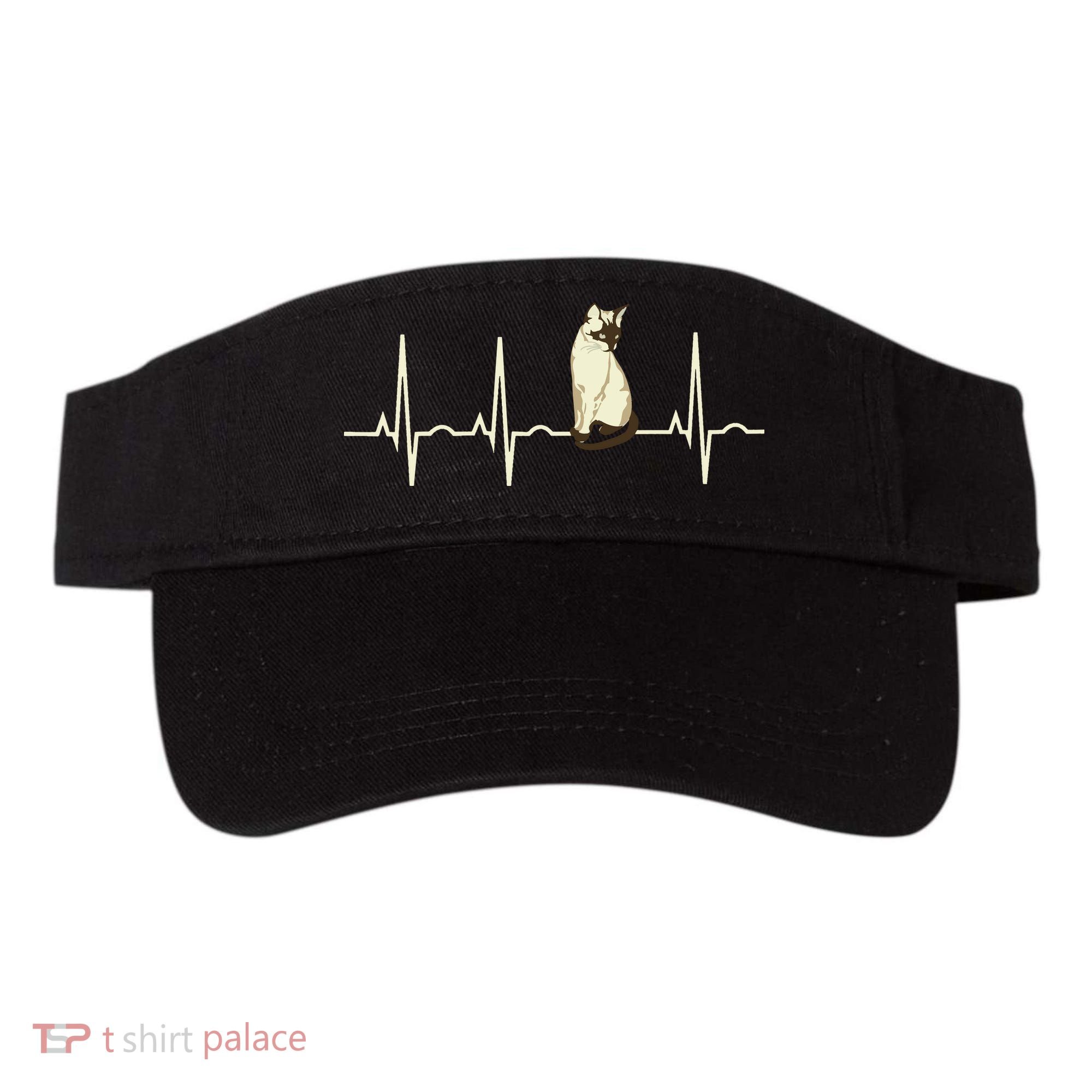 Siamese Cat Siamese Cat Heartbeat Visor